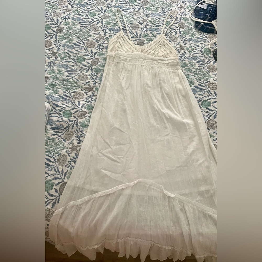 Billabong White strapy maxi Dress